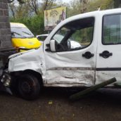 Baiano,incidente tra auto : due feriti al Moscati