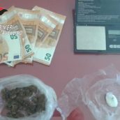 Sorpreso in possesso di sostanze stupefacenti: 30enne denunciato dai Carabinieri