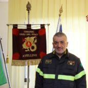 Mario Bellizzi al comando dei Vigili del Fuoco di Avellino