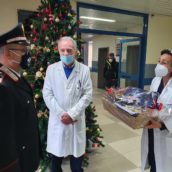 Ariano Irpino,i Carabinieri consegnano doni ai piccoli pazienti del Frangipane
