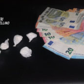 Avellino, sorpreso in possesso di cocaina: pusher arrestato dai Carabinieri