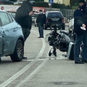 Benevento, scontro tra moto e auto: un ferito