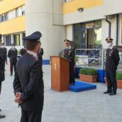 Il Generale Stefanizzi saluta il Comando Provinciale dei Carabinieri di Avellino
