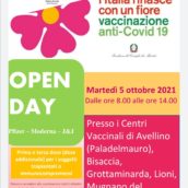 Campagna Vaccinale anti-Covid, Open Day 5 ottobre