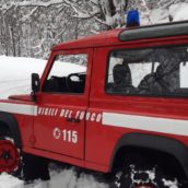 Maltempo Irpinia, operazioni lunghe e difficoltose per i Vigili del Fuoco