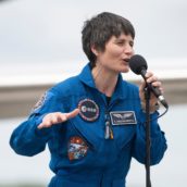 Samantha Cristoforetti è la prima comandante donna europea della Stazione Spaziale Internazionale