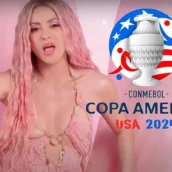 Shakira canta per la prima volta alla finale della Coppa America 2024