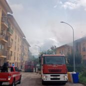 Mercogliano, incendio in un’abitazione: intervengono i Vigili del Fuoco