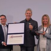 Claudio Baglioni, architetto ad honorem a Verona