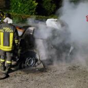 Mercogliano, auto in fiamme: nessun ferito