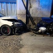 Frasso Telesino, tre persone ferite in un incidente stradale: una minore trasportata al Santobono